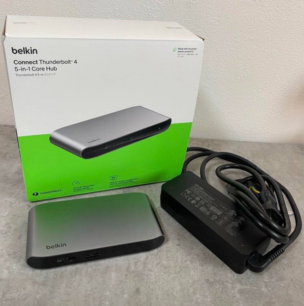 Belkin Connect Thunderbolt 4 Hub (40 GB/s adattviteli sebessg)