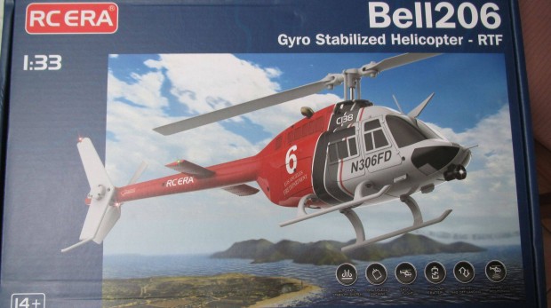 Bell 206 6ch RTF RC helikopter