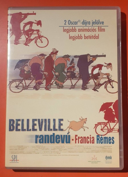 Belleville randev 2 lemezes DVD