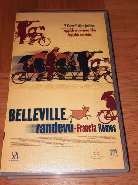 Belleville randev - Francia rmes VHS (2003) szinkronos Videkazetta