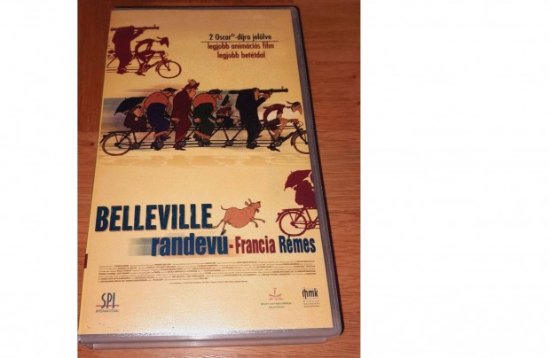 Belleville randev - Francia rmes VHS (2003) szinkronos Videkazetta