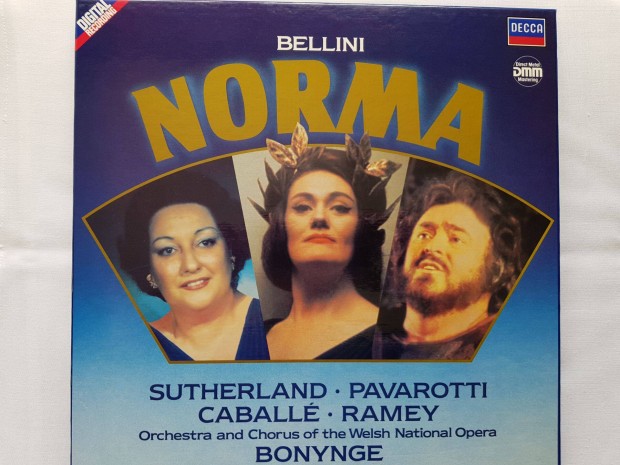 Bellini - Bonynge: Norma 3 LP