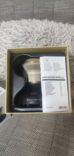 Bellissima Imetec s0601 hajszárító eladó Új