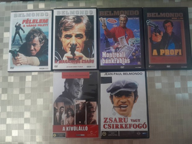 Belmondo gyri DVD Filmek 