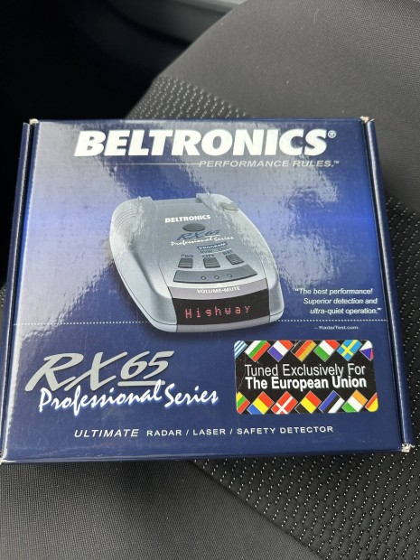 Beltronics rx 65 radardetektor