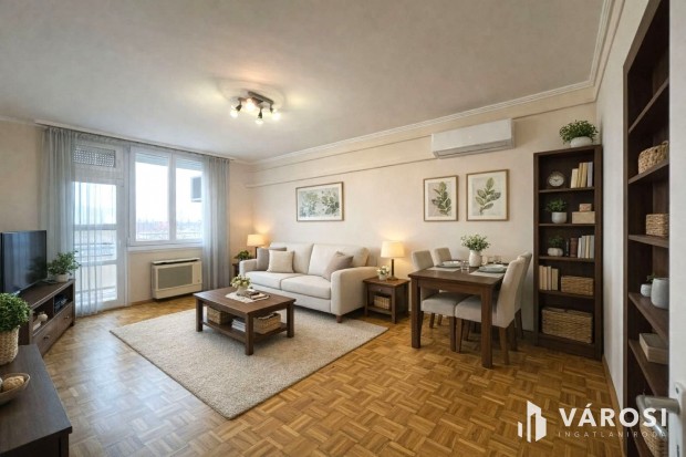 Belv�rosi, 2 szob�s, erk�lyes, t�gla lak�s, Orosh�z�n