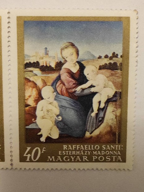 Blyeg Raffaello Santi Eszterhzy Madonna Magyar Posta 