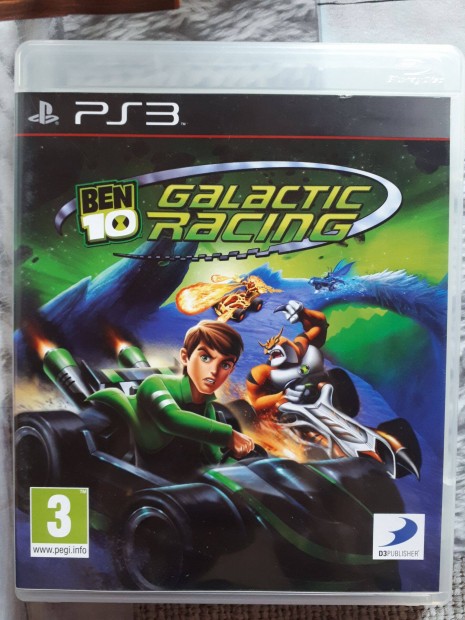 Ben 10 Galactica Racing ps3 jtk,elad,csere is