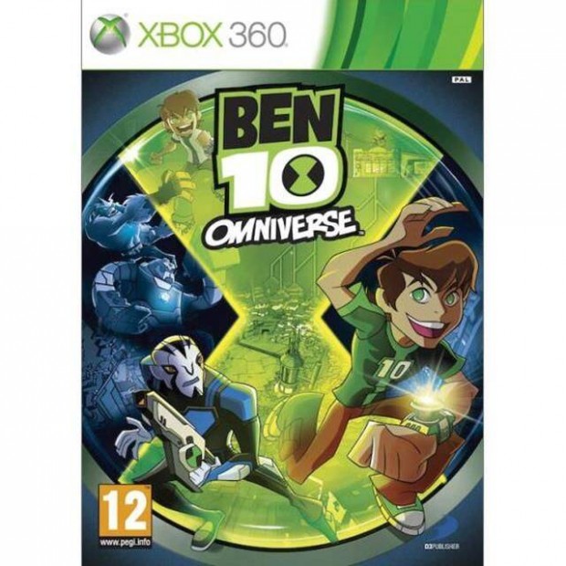 Ben 10 Omniverse eredeti Xbox 360 jtk