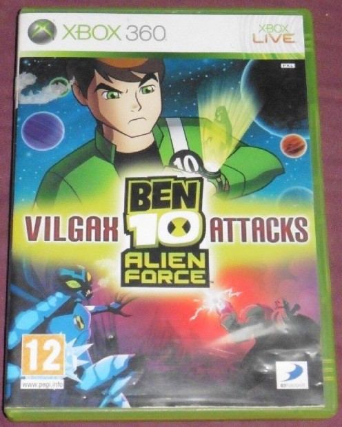 Ben 10 - Alien Force Vilgax Attacks (gyerekjtk) Gyri Xbox 360 Jtk