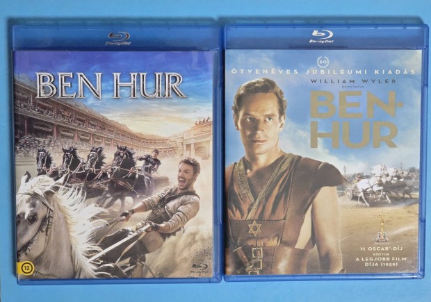 Ben Hur (az eredeti s a remake) Blu-ray