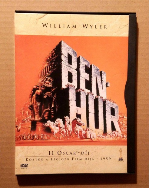 Ben-Hur (ktoldalas DVD) 1959 (2001) jogtiszta (feliratos) 8 rs