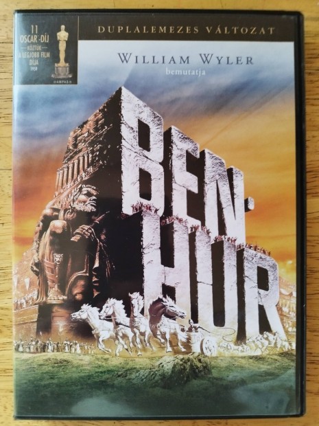 Ben Hur duplalemezes dvd Charlton Heston Szinkronizlt vltozat 