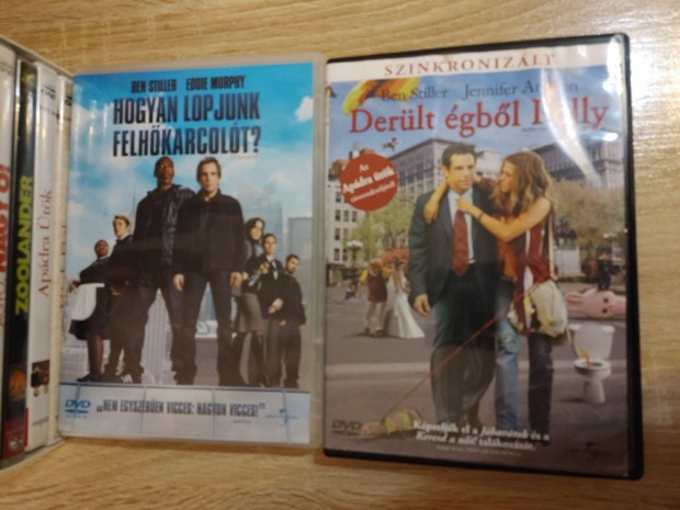 Ben Stiller DVD filmek 1500Ft/db