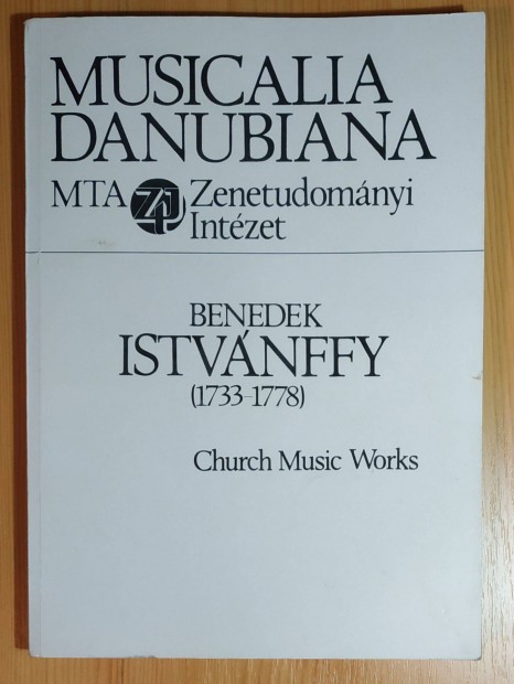 Benedek Istvnffy: Church Music Works. Dediklt