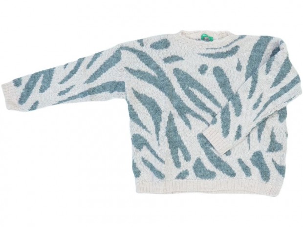 Benetton Új (címkés) Lány Kötött pulcsi (Méret: 122)