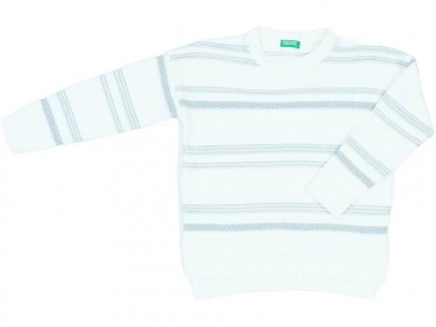 Benetton Új (címkés) Lány Kötött pulcsi (Méret: 122)