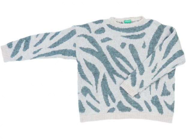 Benetton Új (címkés) Lány Kötött pulcsi (Méret: 128)