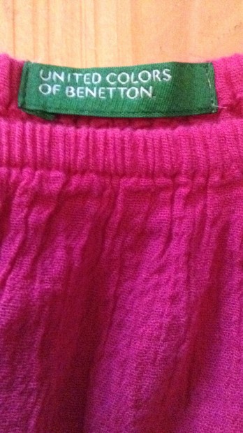 Benetton pink batikolt lny fels 10 vesre!