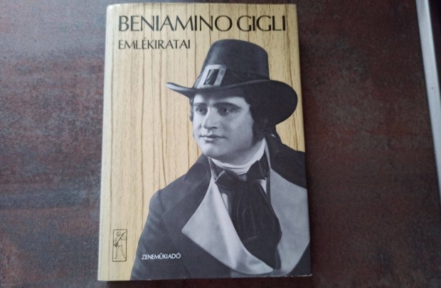 Beniamino Gigli olasz operanekes emlkratai cm knyv