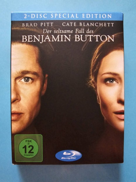 Benjamin Button klns lete (digipack plusz knyv) blu-ray