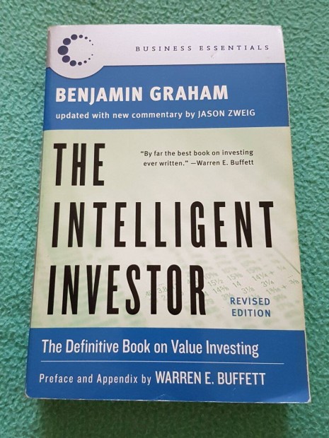 Benjamin Graham - The Intelligent Investor knyv (angol nyelv)