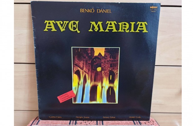 Benk Dniel - Karcsony Ave Maria hanglemez bakelit lemez Vinyl