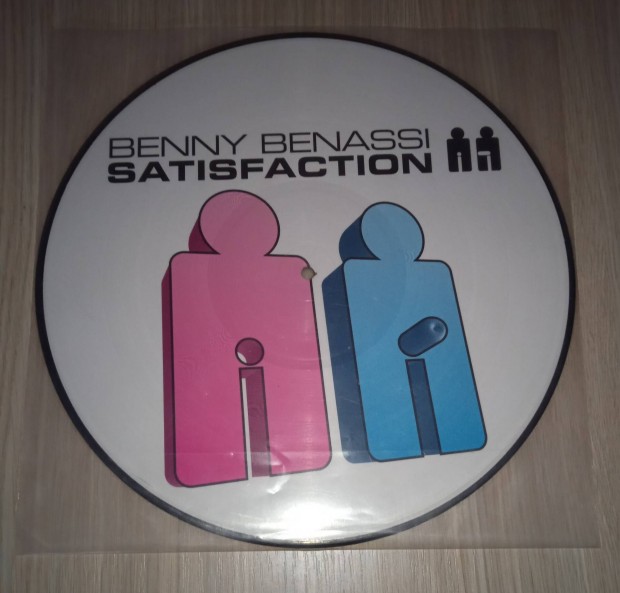 Benny Benassi - Satisfaction . Maxi picture bakelit.