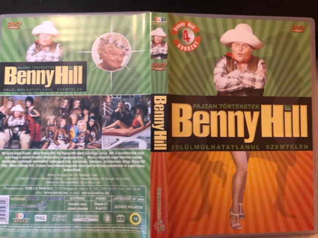 Benny Hill Pajzn trtnetek (karcmentes) DVD