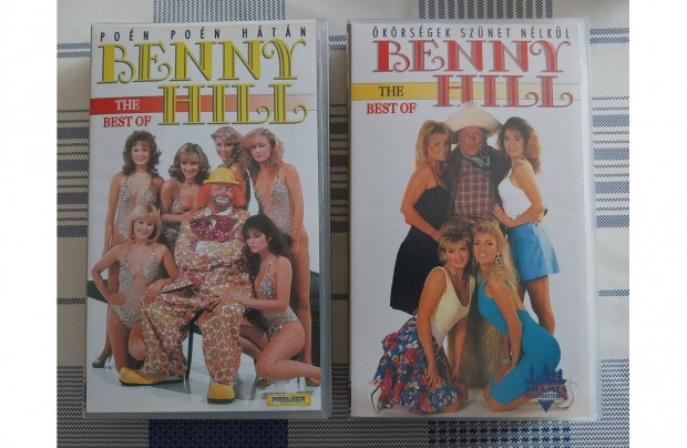 Benny Hill VHS kazettk