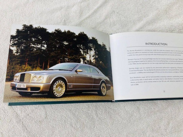 Bentley Brooklands prospektus, katalgus, knyv + CD