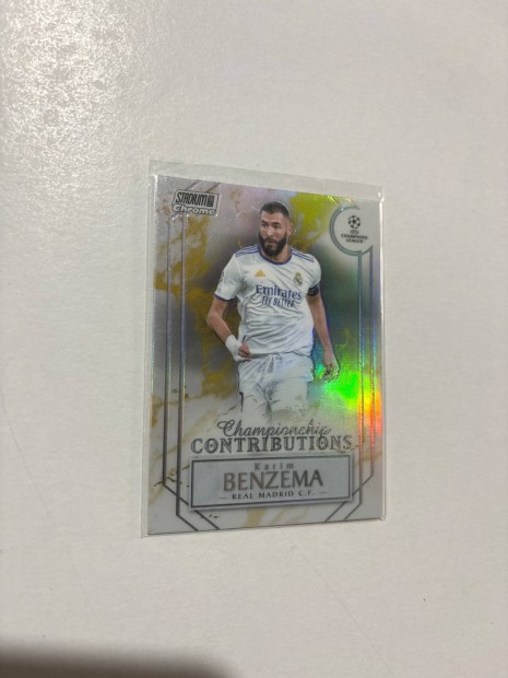 Benzema focis krtya Topps Chrome