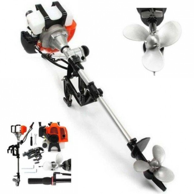 Benzinmotoros cs�nakmotor 6,5 l�er� �s 73cc