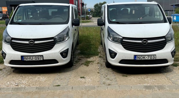 Brelhet 9-szemlyes hossztott Opel Vivaro-B kisbuszok