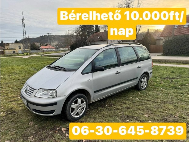 Brelhet aut Brls rd Volkswagen sharan 7 szemlyes