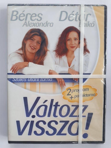 Bres Alexandra - Dtr E.: Vltozz vissza! kismamatorna DVD bontatlan