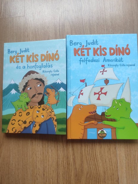 Berg Judit: Két kis dínó könyvek