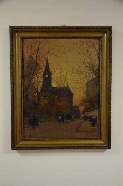 Berkes Antal festmnye 37x47 cm