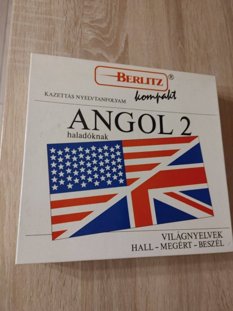 Berlitz Villm angol 2 nyelvtanfolyam magnkazettk