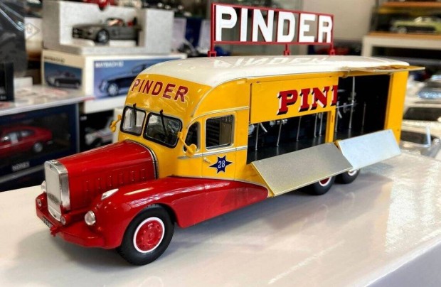 Bernard 28 Electrical Truck "Pinder Circus" 1951 1:43 1/43 Altaya