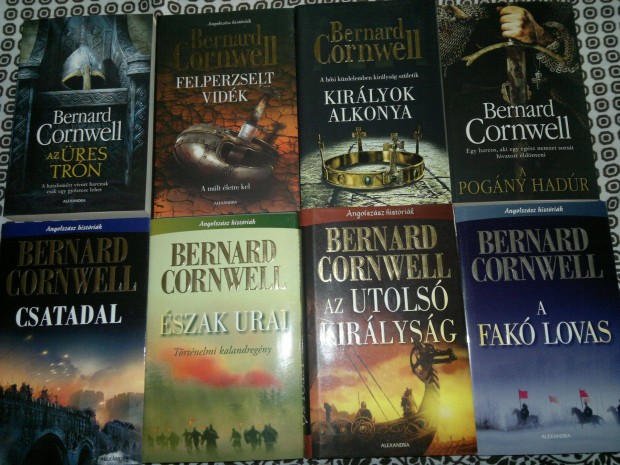 Bernard Cornwell: Angolszsz histrik 1-8. j