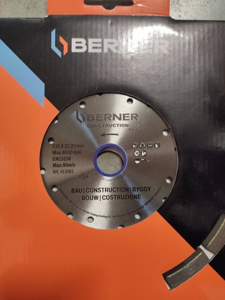 Berner 230 gyannt kornog 2db