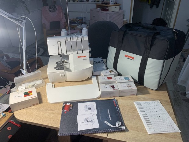 Bernina L460 overlock elad