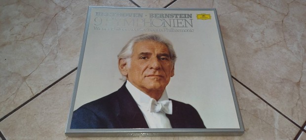 Bernstein Beethoven 7 lemezes bakelit album