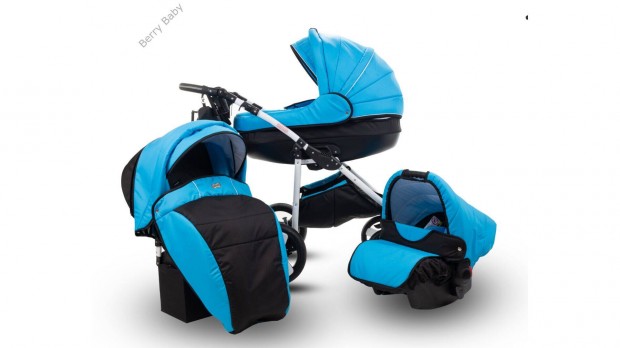 Berry Baby 3in1 Lux babakocsi félár alatt
