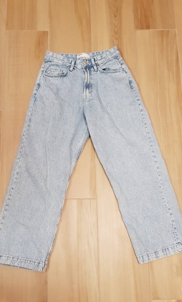 Bershka baggy bszr vilgoskk farmer nadrg 34