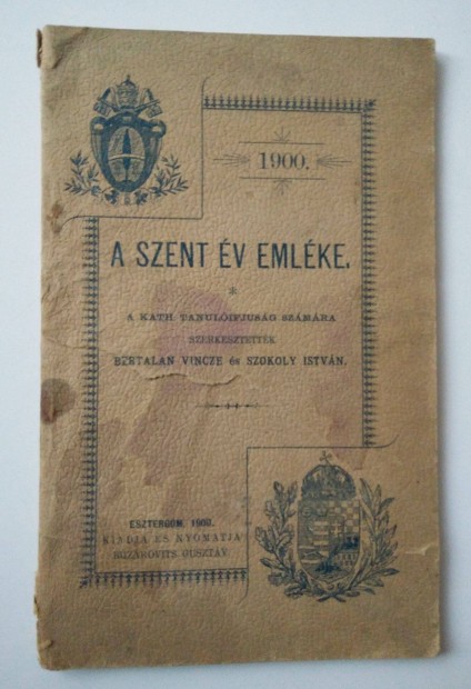 Bertalan Vincze - Szokoly Istvn - A Szent v emlke / 1900
