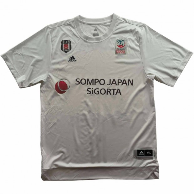 Besiktas Adidas Earl Clark kosárlabda bemelegítő mez 2XL-es
