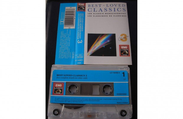 Best Loved Classic - 1988 EMI , gyári műsoros kazetta