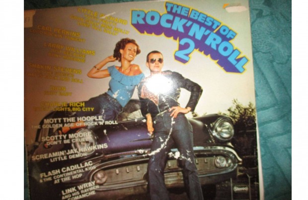 Best Of rock'n roll bakelit hanglemez eladó